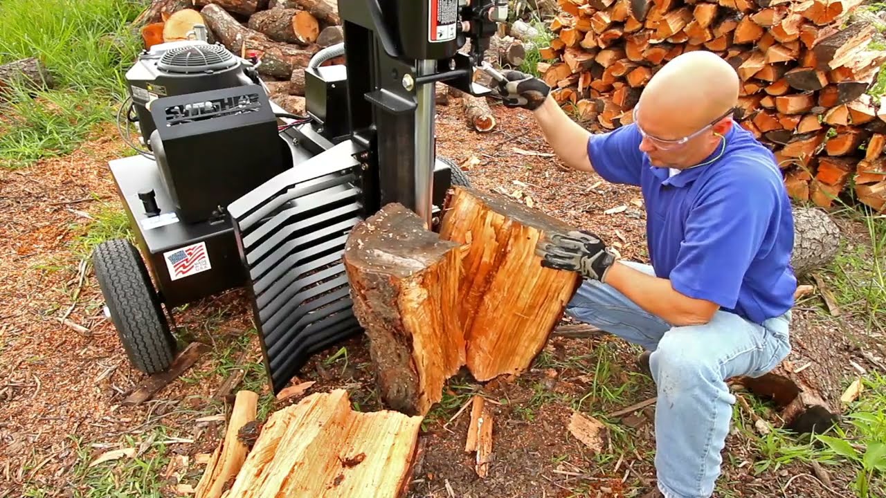 Swisher 34 Ton Commercial Pro 14.5HP V-Twin Log Splitter LSED14534