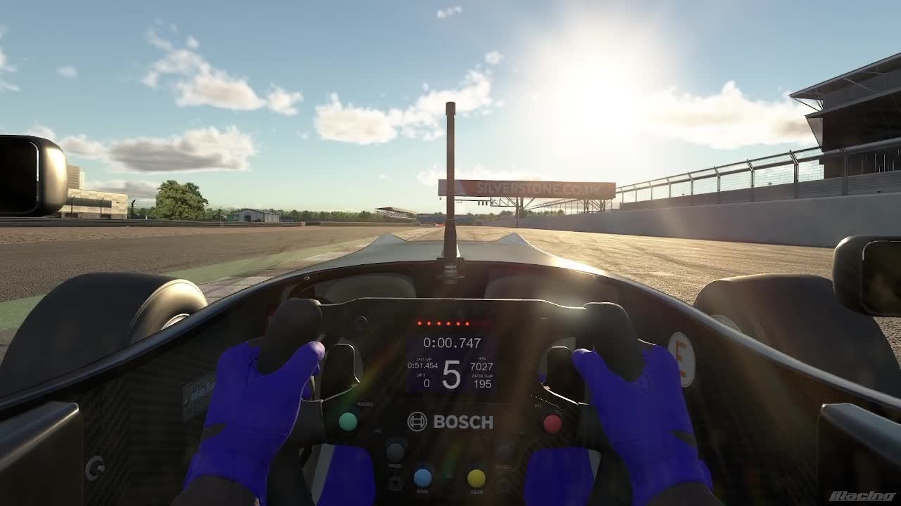 iRacing Silverstone Circuit - National F3 Dallara (Dry) Track Guide (Hotlap + Telemetry)