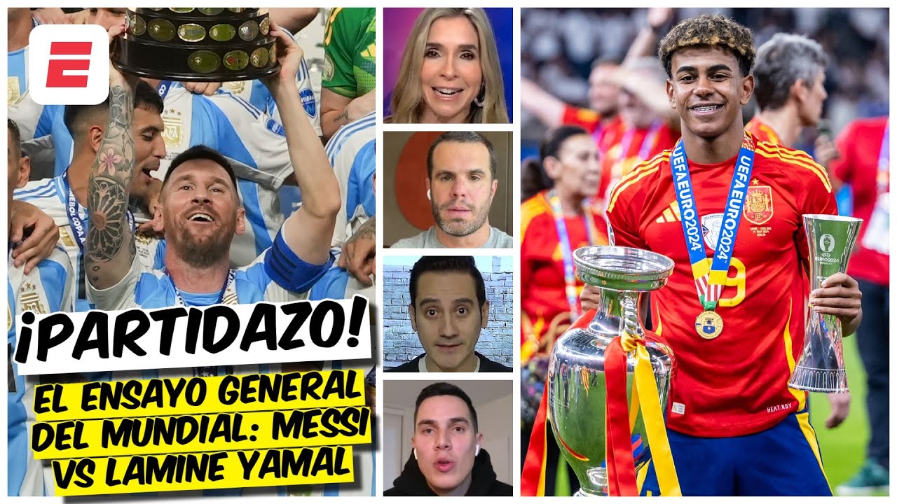 MESSI vs LAMINE YAMAL: choque generacional que paralizará al fútbol en la  FINALISSIMA | Exclusivos