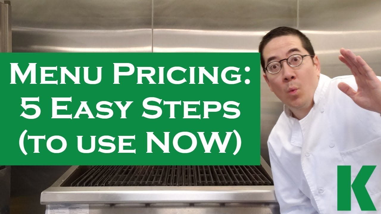Menu Pricing 5 Easy Steps (to Use NOW)