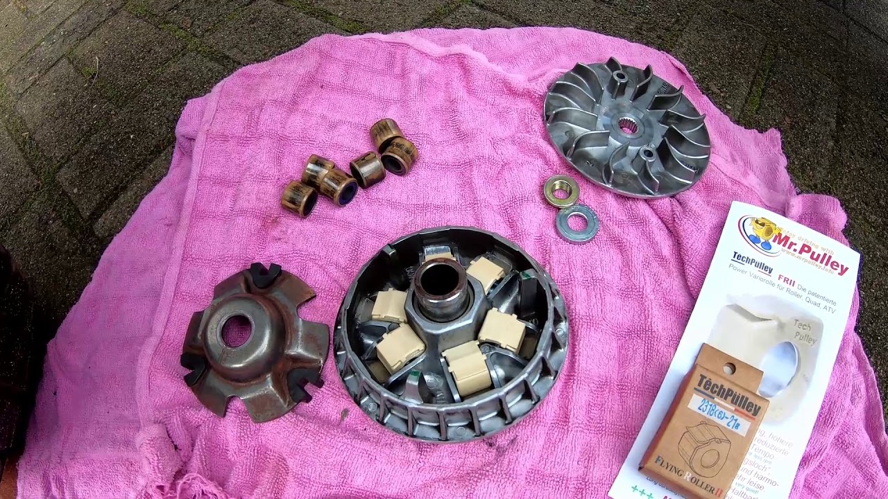 Kymco Maxxer 300 Tuning Ritzel, Gewichte, Auspuff, dr Pulley, Turbo Kit Sport