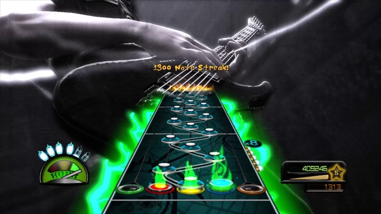 One 100% FC - Guitar Hero Metallica Full Game FC!!!