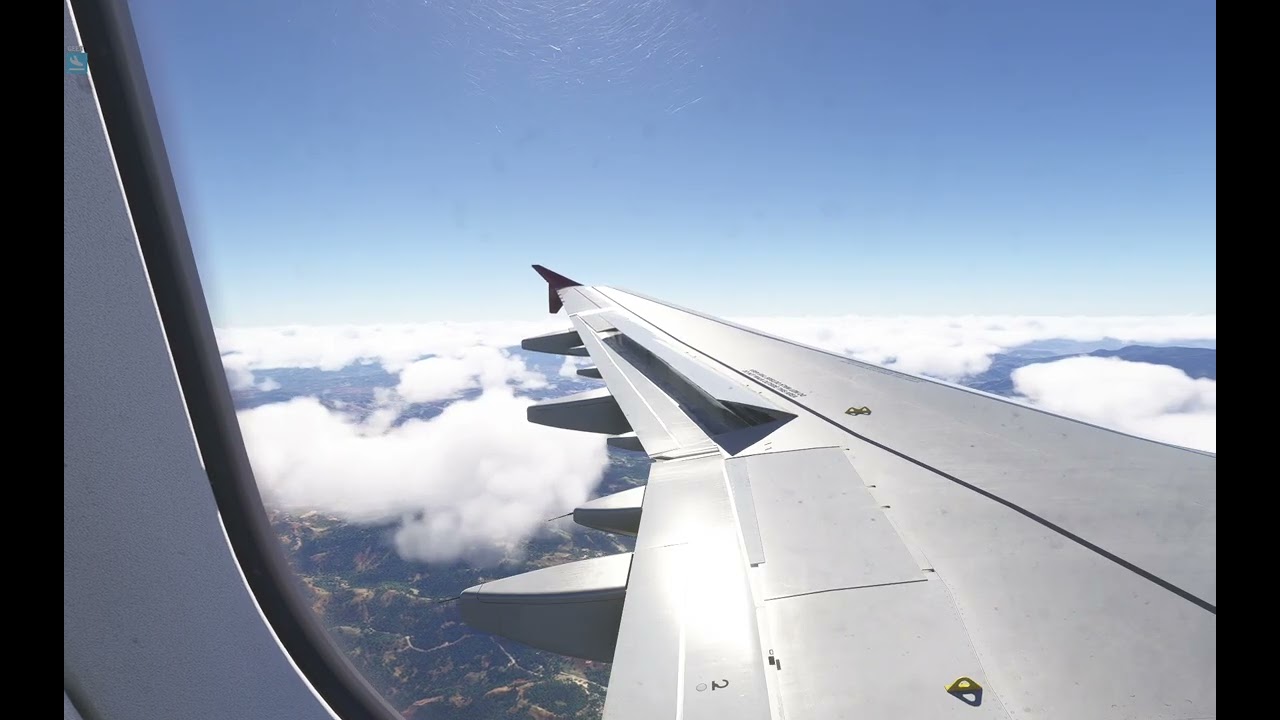 A321 full load manual RNAV 02 firm landing