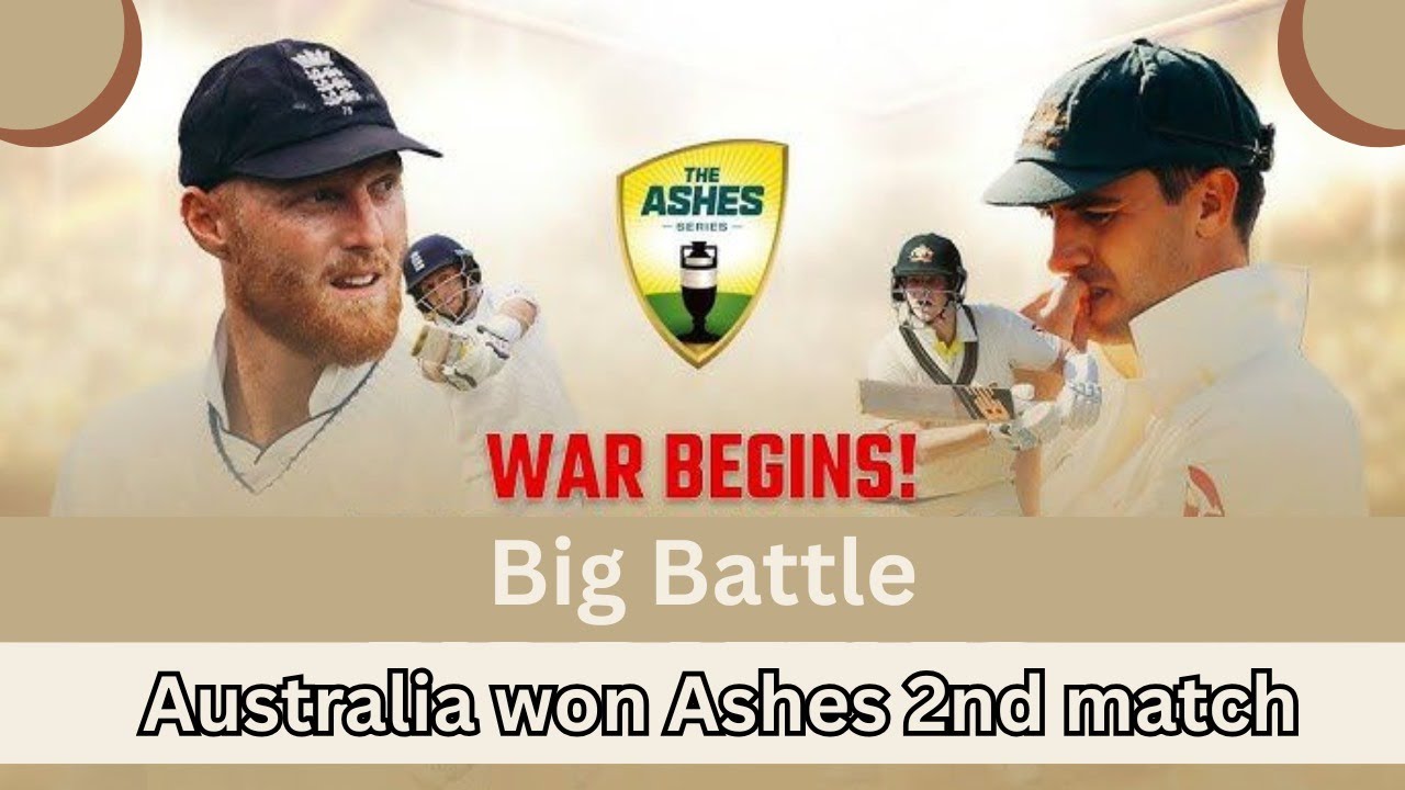 Australia win 2nd test || Ashes 2025