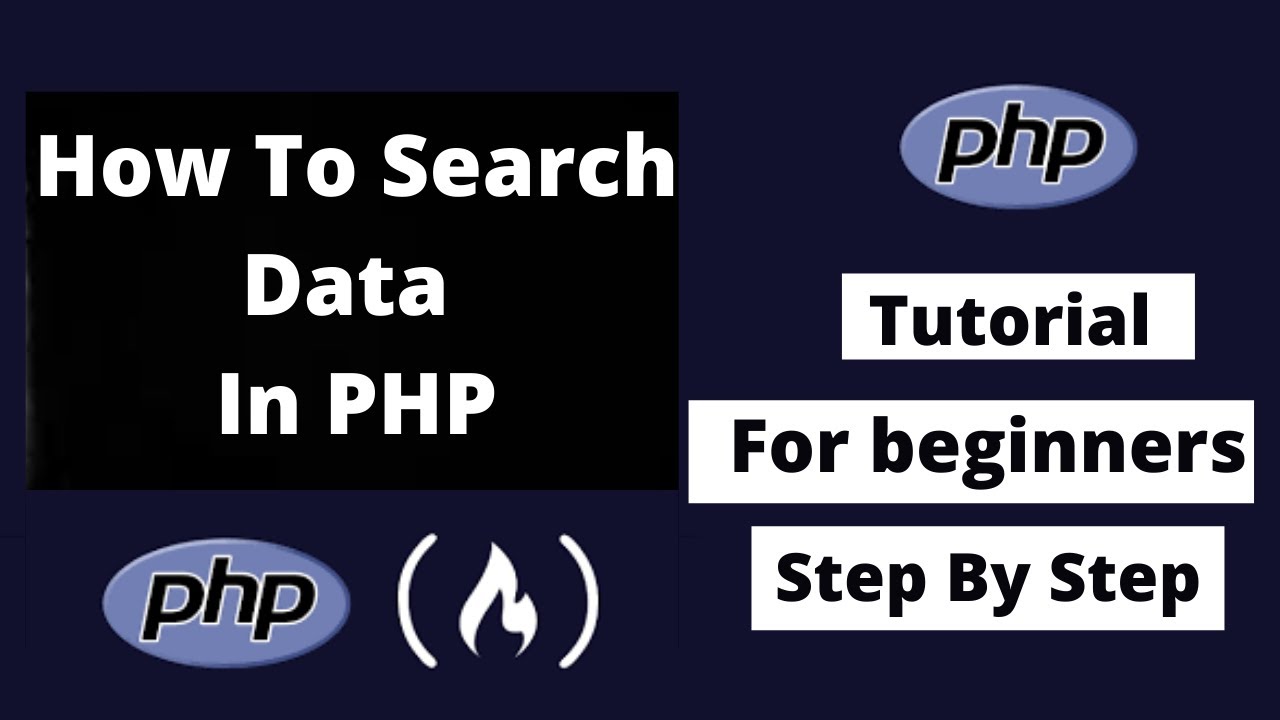 How To SEARCH In PHP - php tutorial for beginners step by step
