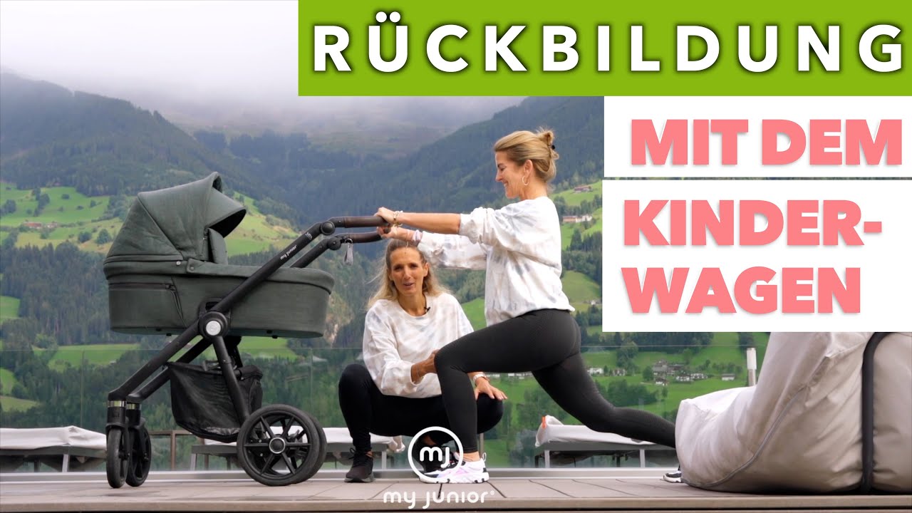Rückbildungsübungen mit dem Kinderwagen