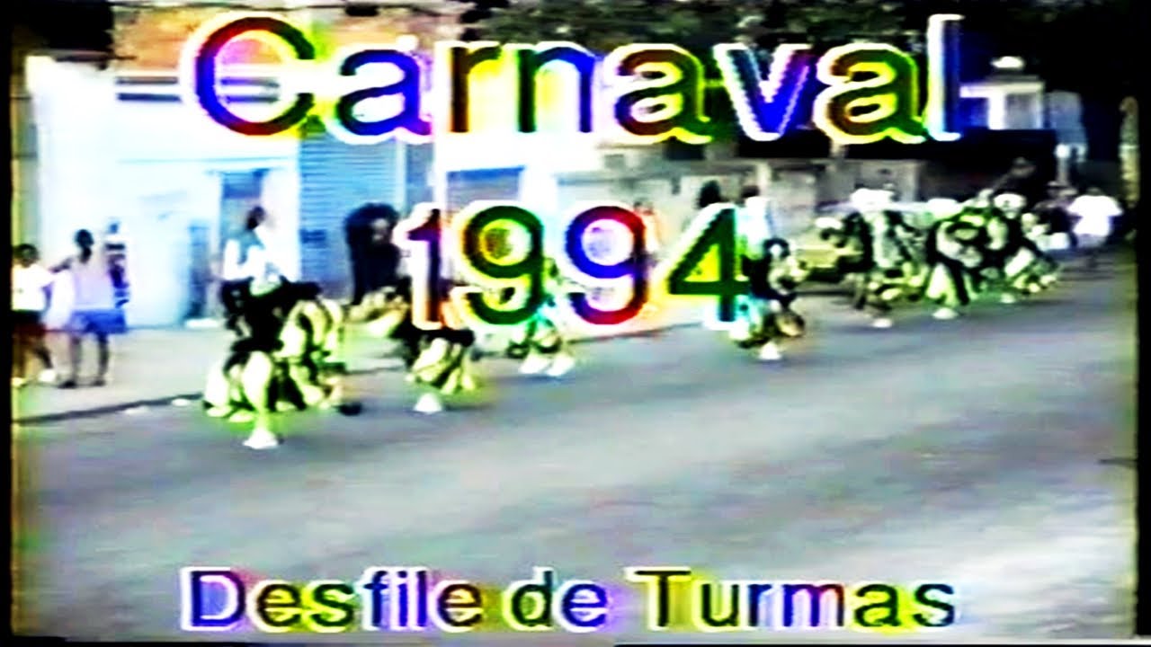 VHS do Sr. Magalhães 1994  Parte 2 completo! Carnaval dos BATEBOLAS.