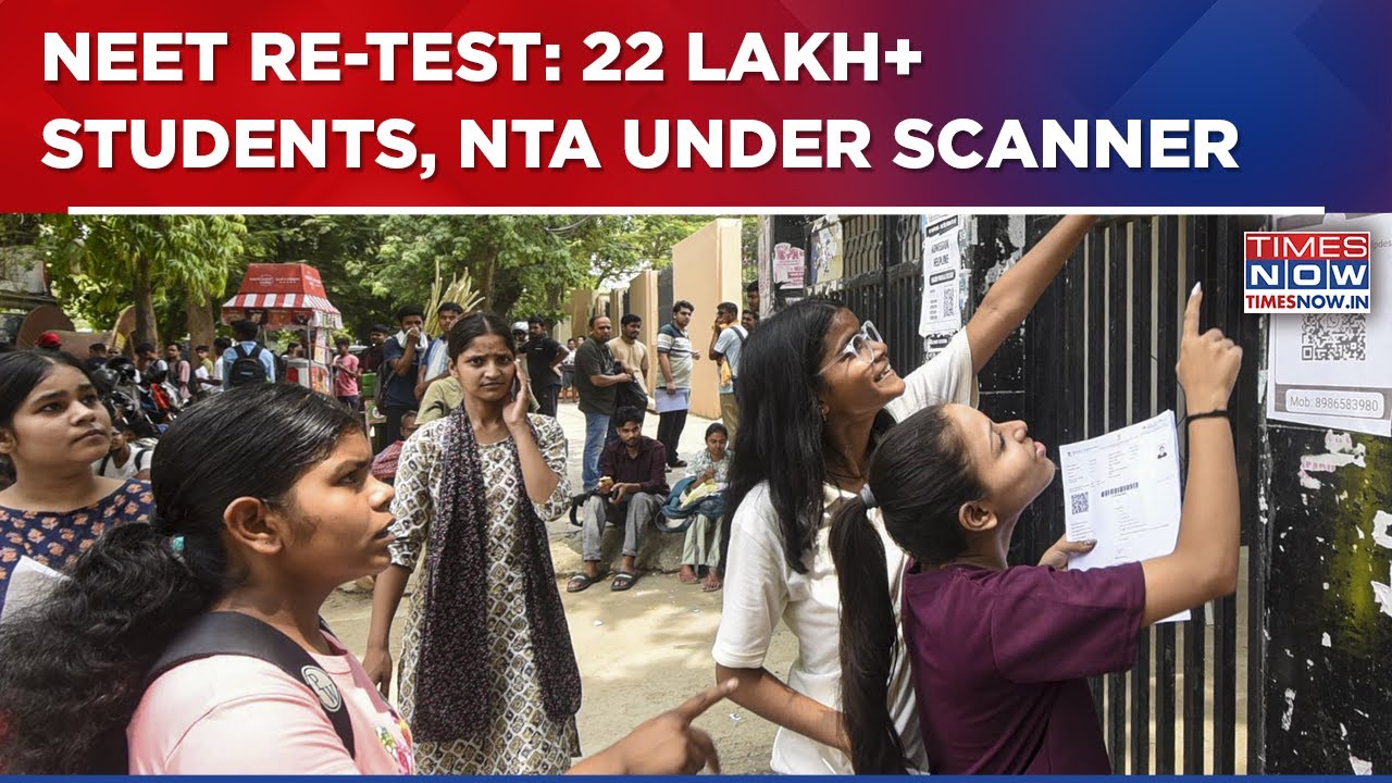 NEET Re-Exam Showdown: 22 Lakh+ Aspirants Rewrite Their Future As NTA Battles Trust Deficit