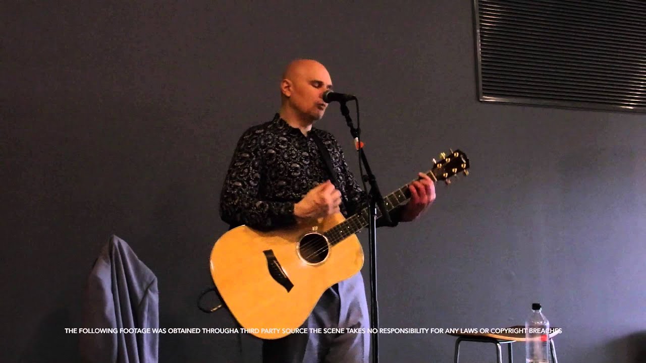 Smashing Pumpkins Billy Corgan Acoustic Sessions playing Today