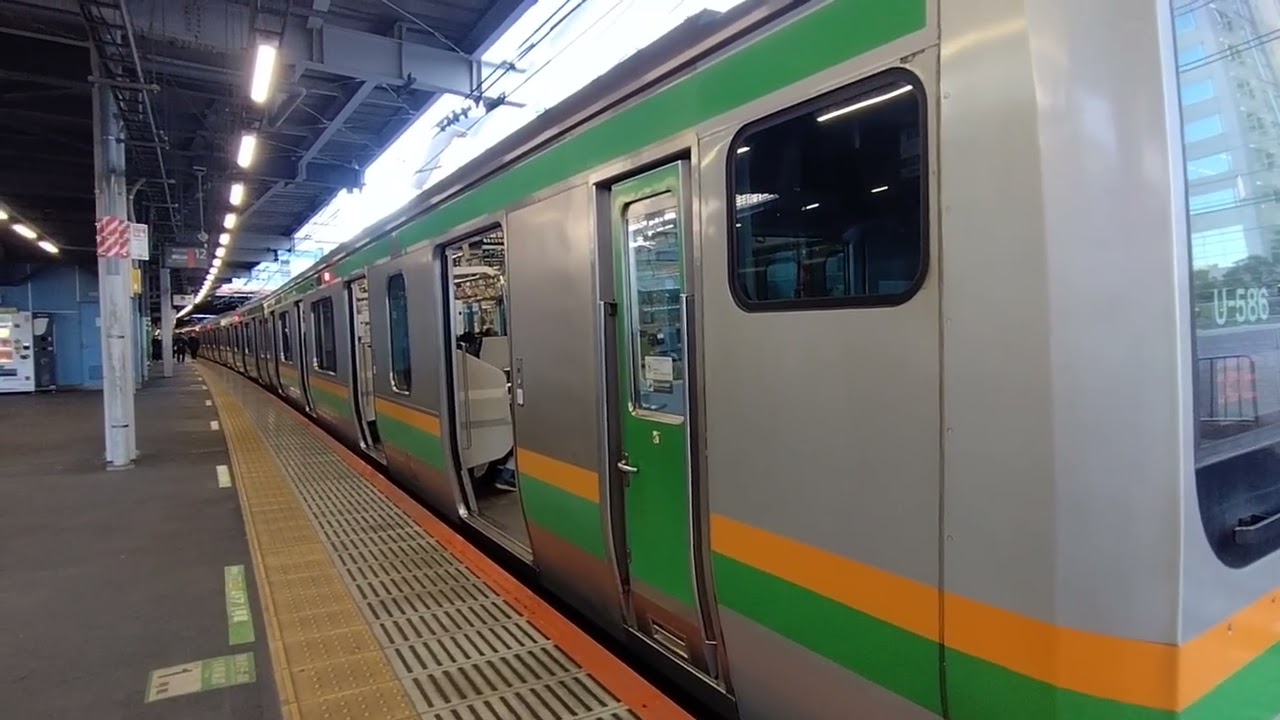 上野東京ライン10時27分未更新車231系