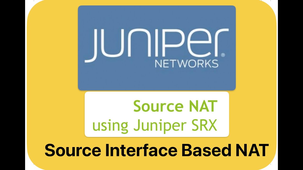 [Juniper SRX] Source NAT. Source Interface Based NAT (IBN).