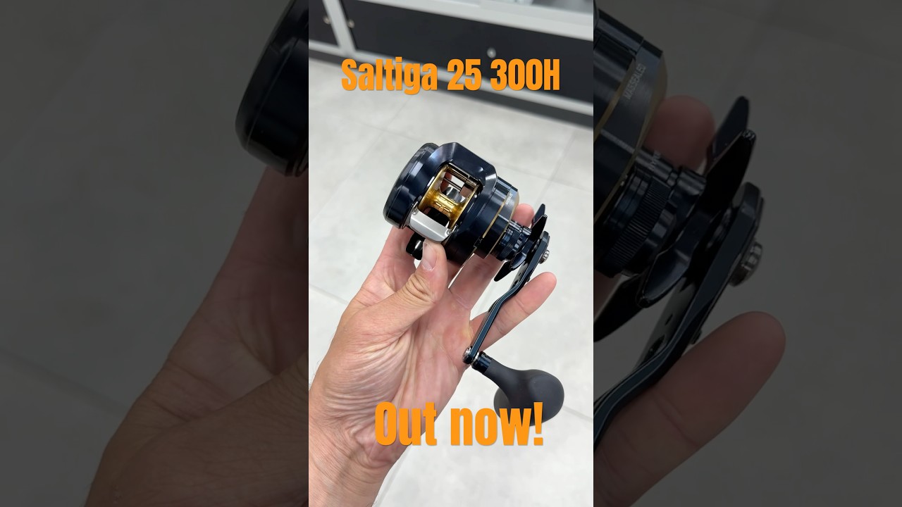Saltiga 25 300H have landed! Slow Pitch Jigging Reel #fishing #tackleshop #daiwa