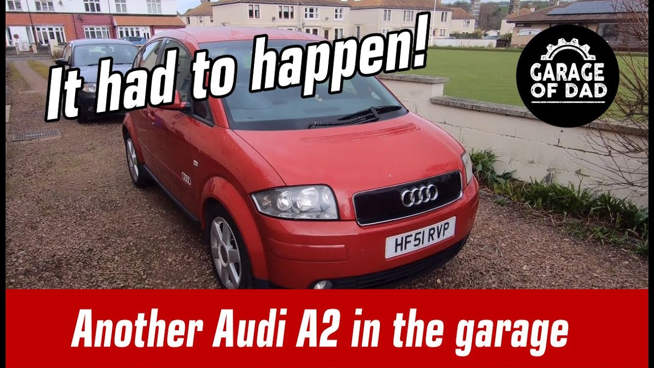It had to happen - another Audi A2 in the garage