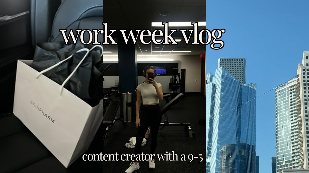 work week in my life: BTS of content creation, 75 medium, getting botox and PRP, houston snow storm