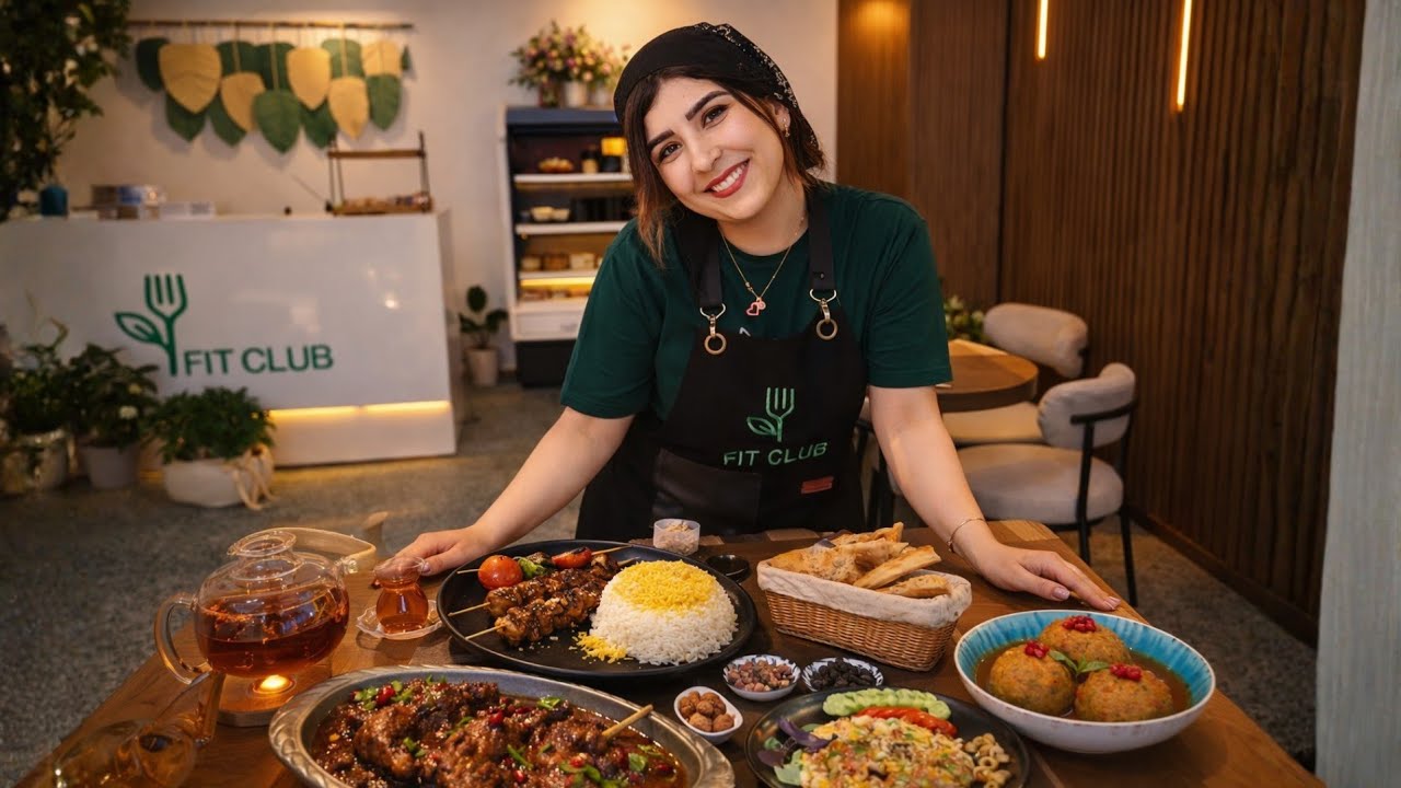 From 120kg to Healthy Café Owner in Iran?! Elite Persian Breakfasts