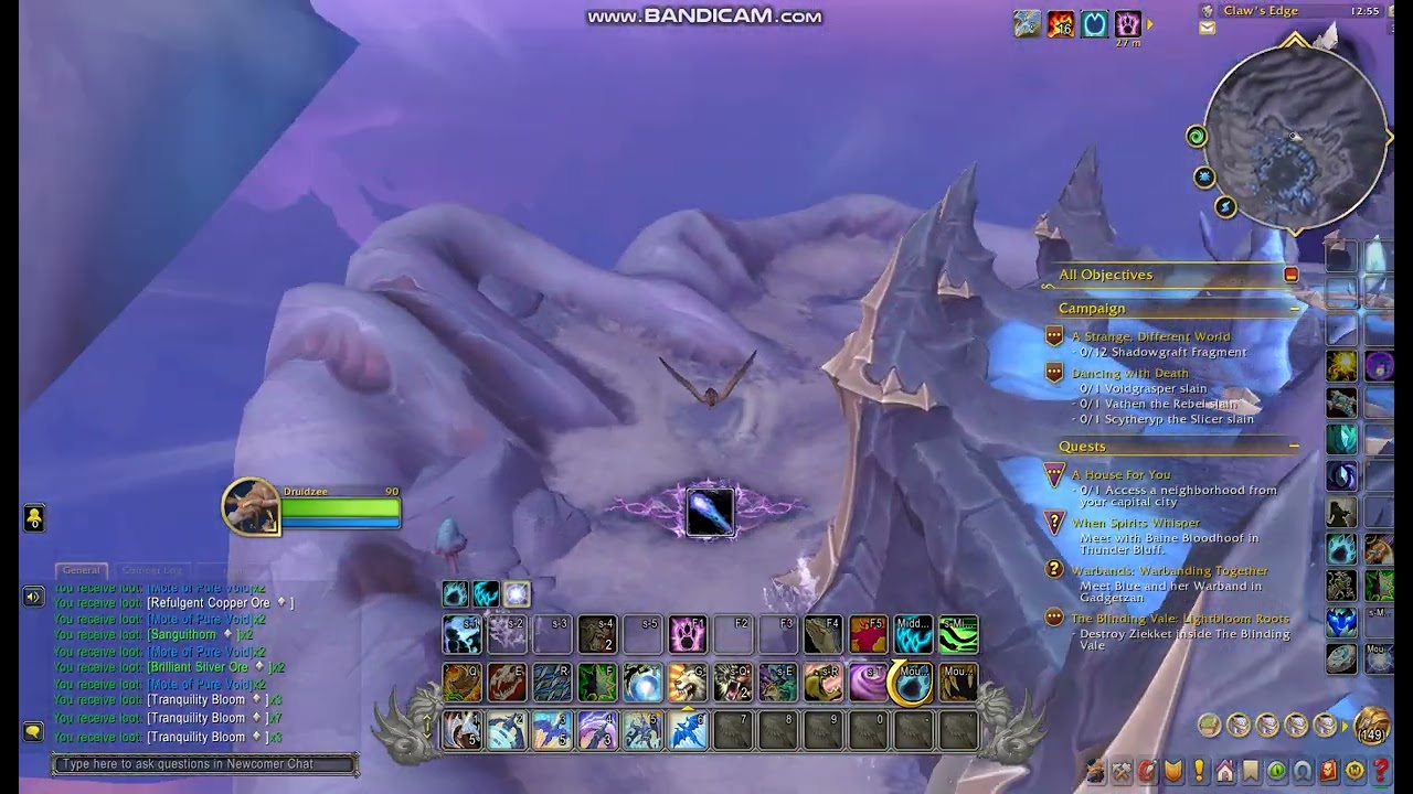 wow midnight farming  mining dan herbalist 2 #fbpro #wowmidnight #fyp #miningandherb