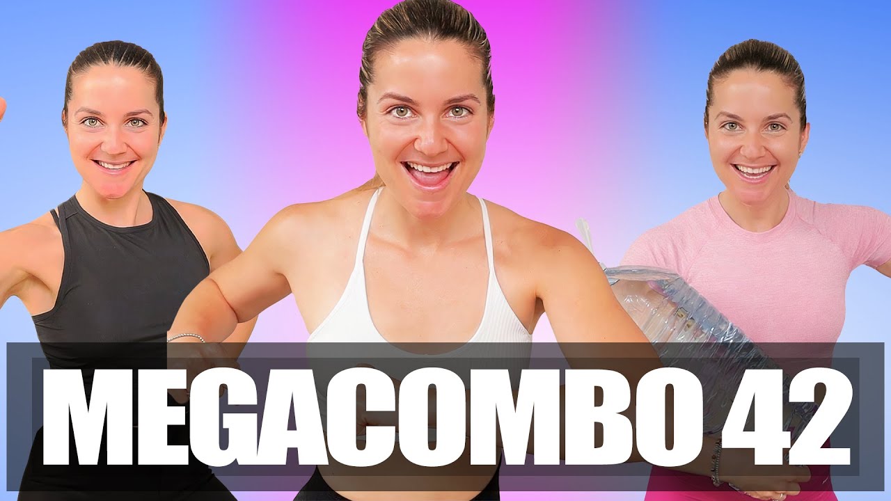 MEGACOMBO #42 🧡 COMBO DE FUERZA 🏋️‍♀️ + CARDIO 🔥