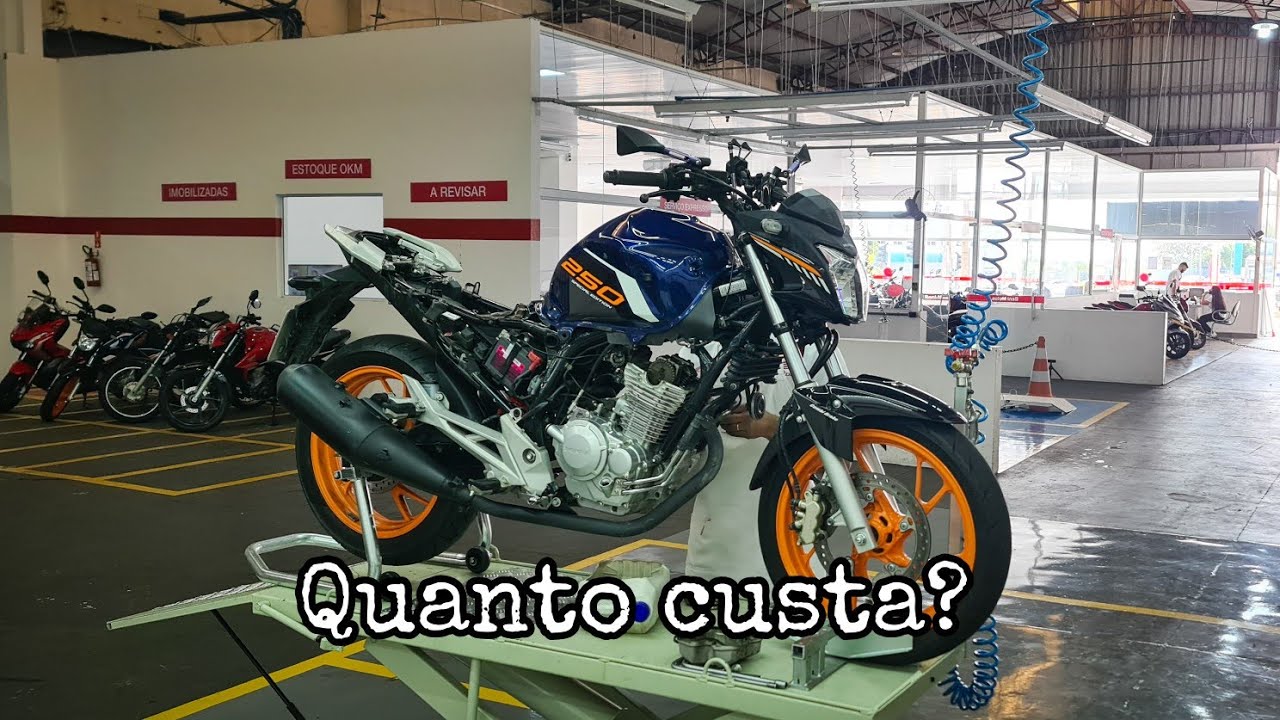 REVISÃO DE 12.000KM DA TWISTER 250, O QUE É TROCADO?