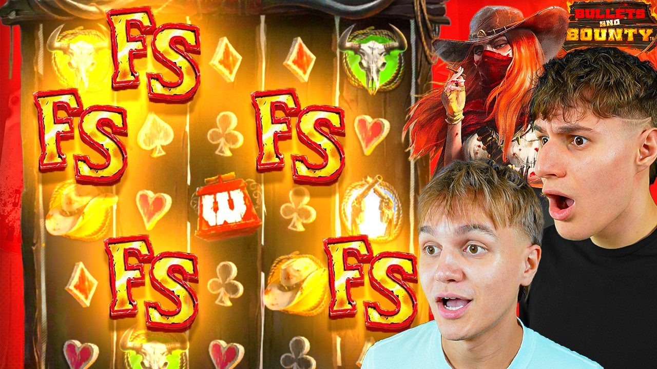 5 SCATTER BONUS WENT CRAZY ON EPIC BULLETS AND BOUNTY SLOT! (INSANE WINS)
