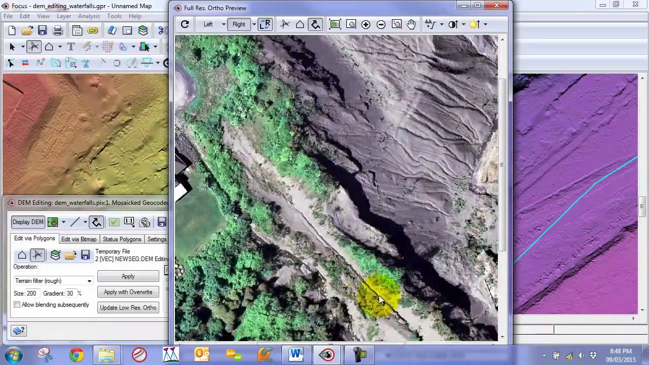 DEM Editing Tools - Part 2 - Working with Complex Terrain