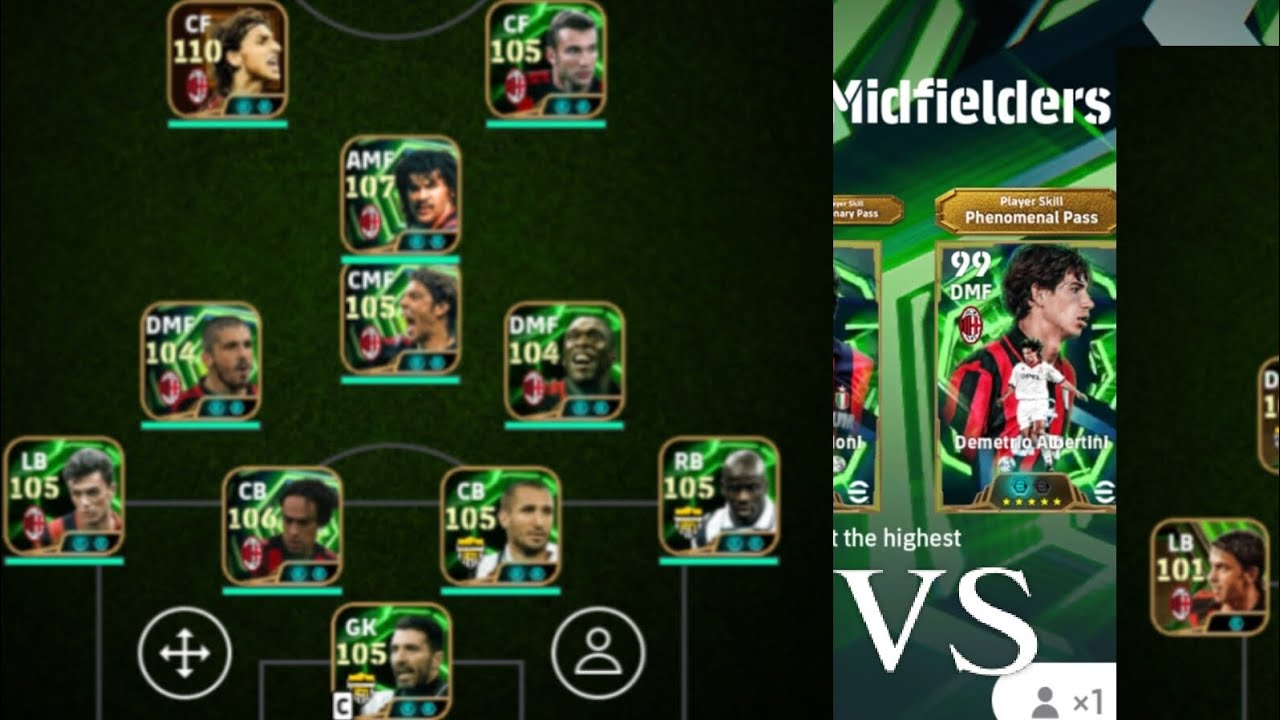 AC Milan #eFootball2026 #ACMilan #eFootballMobile #FootballGaming