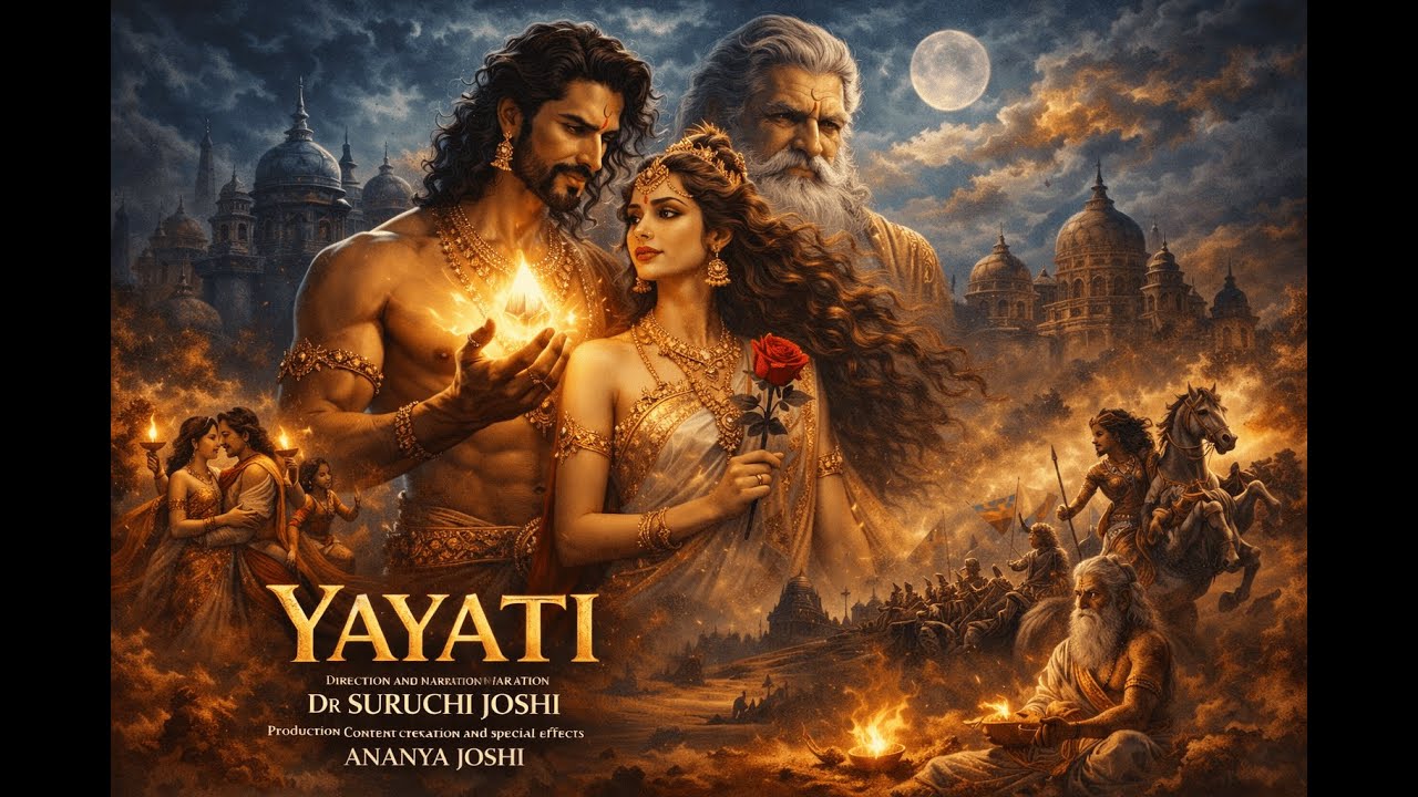 राजा ययाति की कथा Did Yayati actually take his son's youth?
