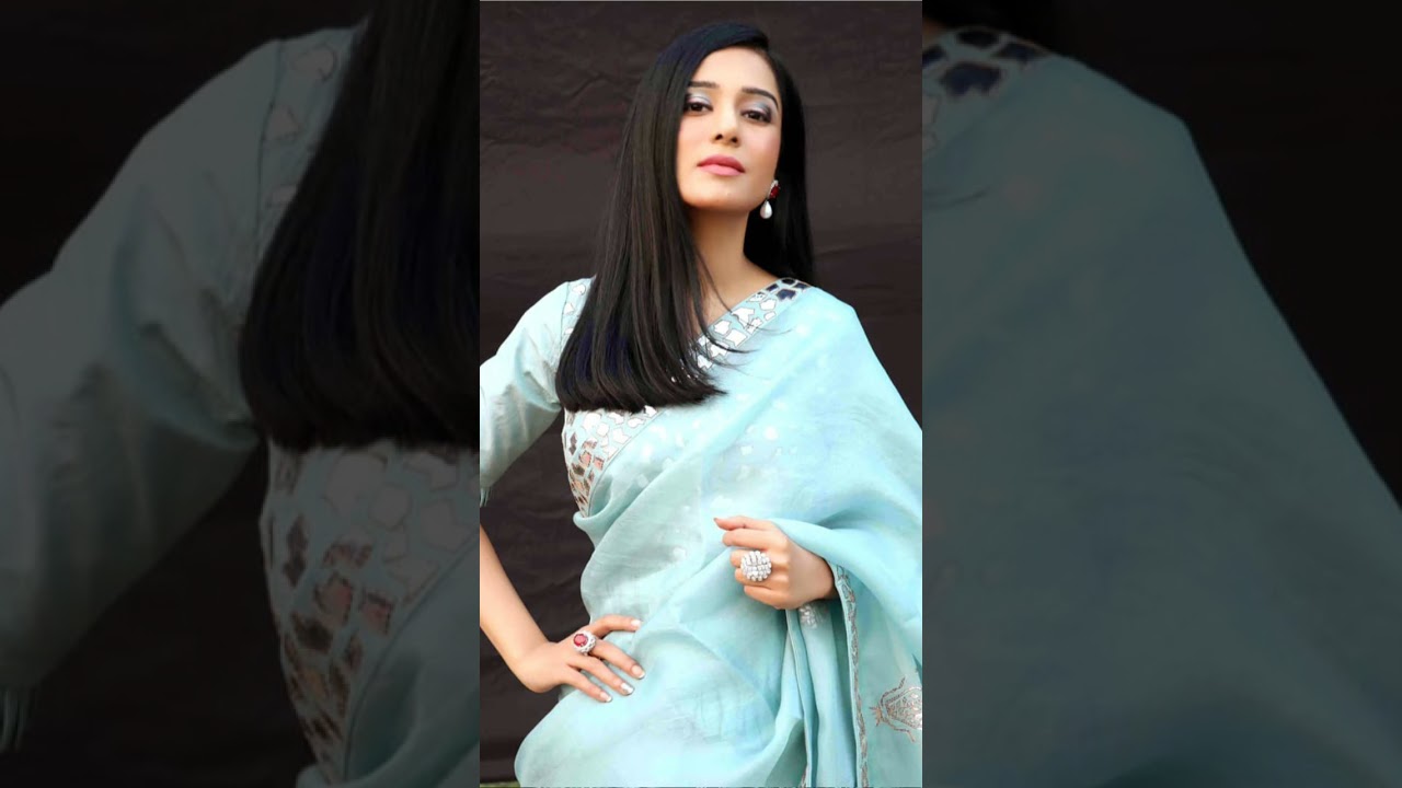Amrita Rao's Mesmerizing Look In Simple Saree #shorts #Amritarao #fashion #bollywood #latest