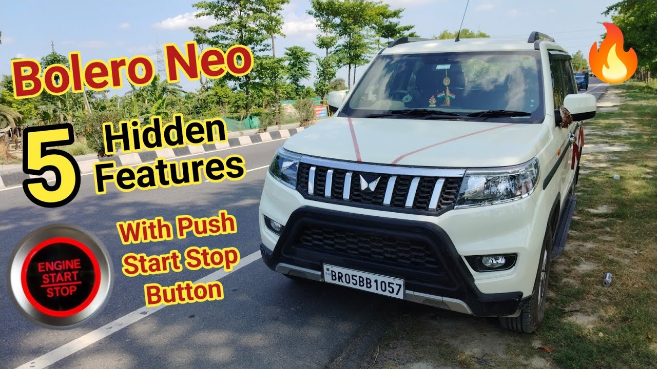 पुश बटन स्टार्ट के साथ - Mahindra Bolero Neo 5 Hidden Features 🌟 Must Watch!🔥