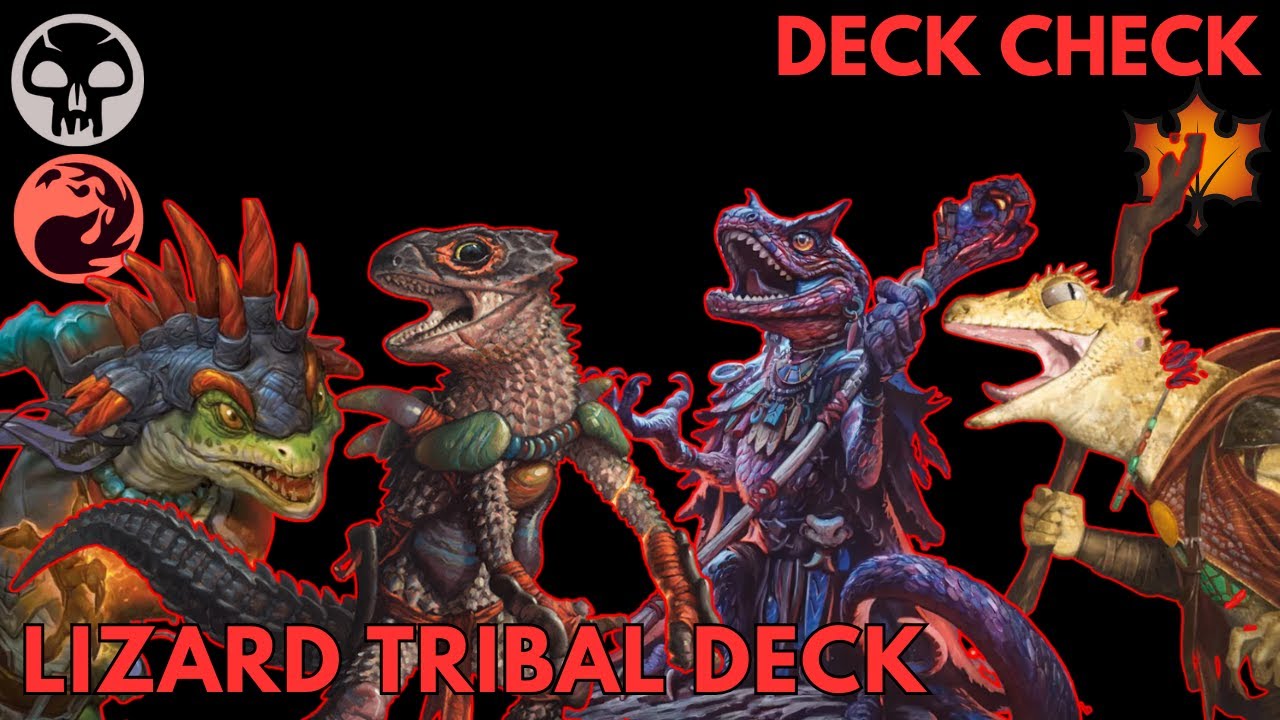 Rakdos Lizard Tribal Deck | Bloomburrow | MTG Arena