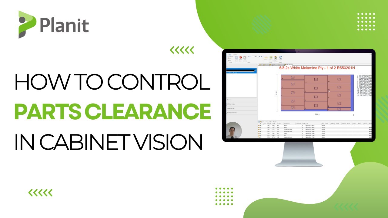 CNC Optimization: How to Control the Clearance Between Parts in Cabinet Vision (Power User)