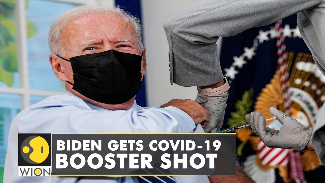 US President Joe Biden gets COVID-19 booster shot | Latest World English News |WION News