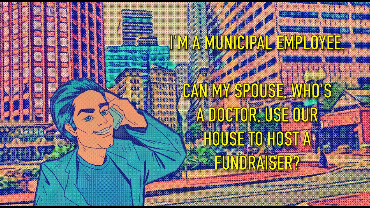 Real phone calls answered by OCPF: Use of a public employee's home for a fundraiser