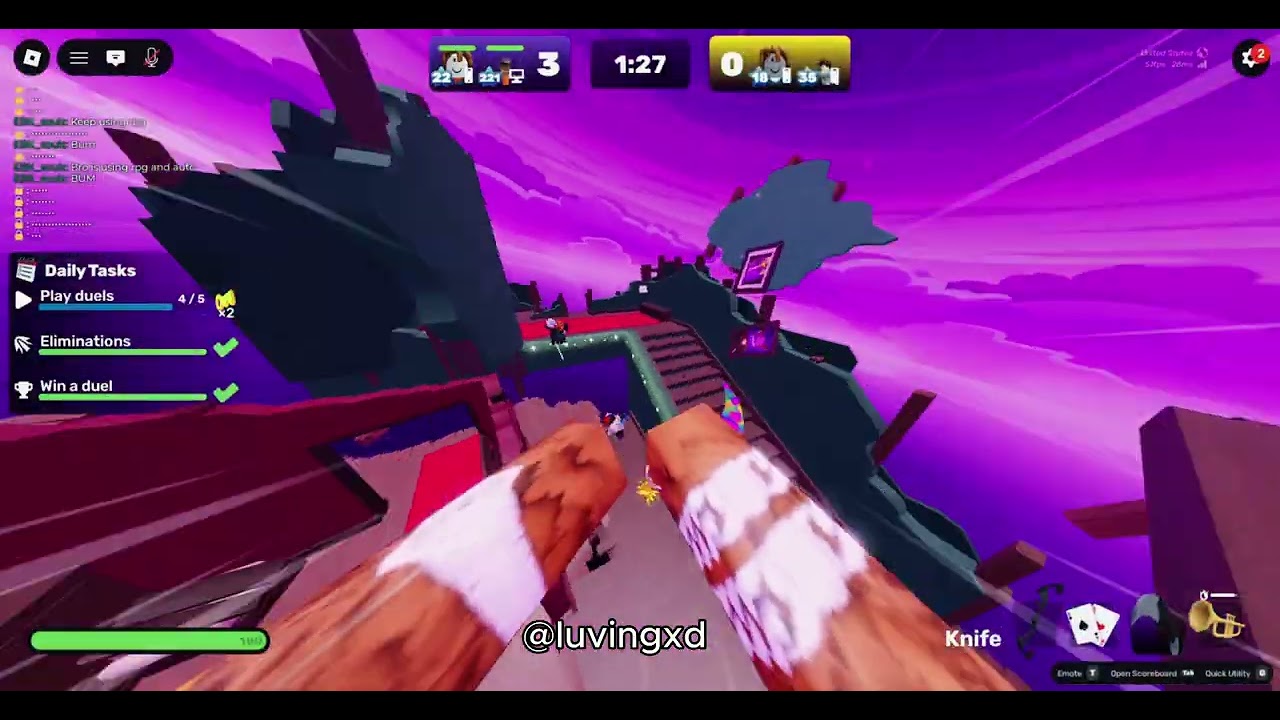 knife dump