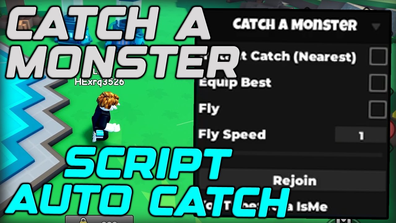 [❄️NEW] Catch a Monster Script Gui Auto Catch And Kill Aura - Roblox 2025