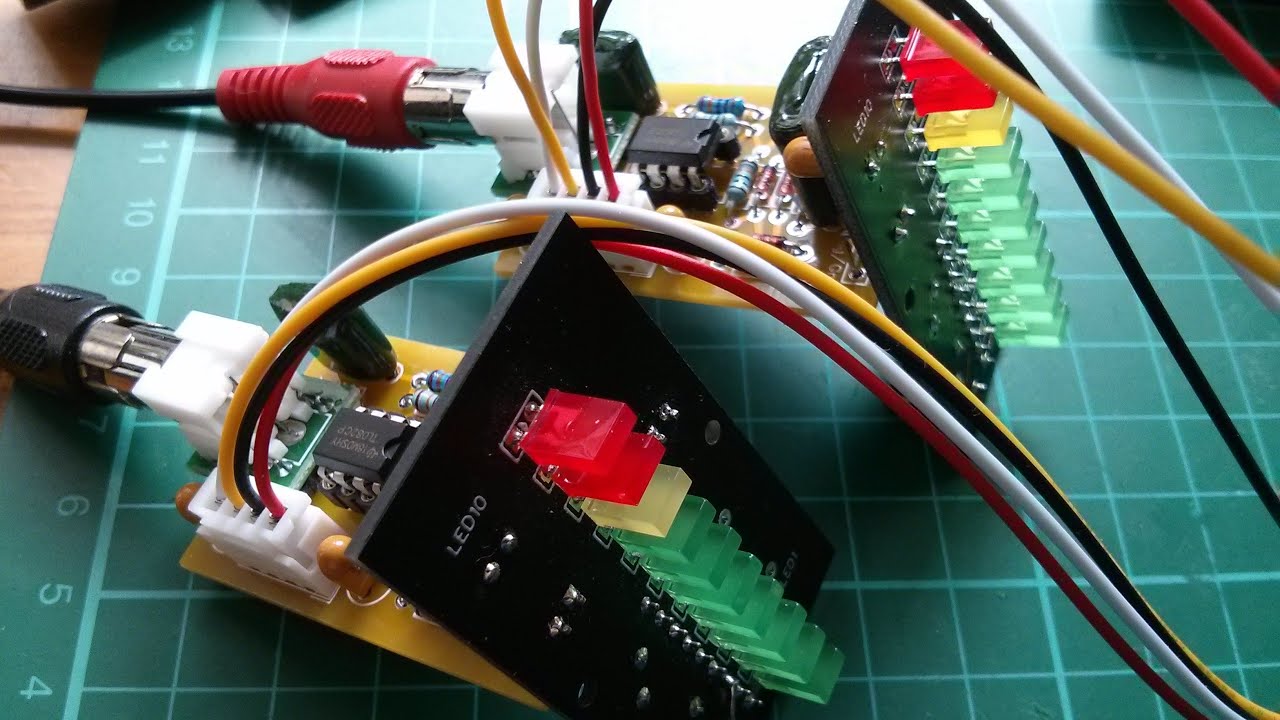 New Yellow PCBs from JLCPCB - Peak Detect Circuit - Vocoder