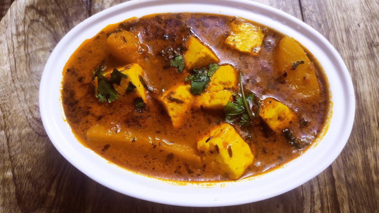 आलू पनीर की चटपटी रसेदार सब्जी बिना प्याज़, लहसुन के | Aloo Paneer Ki Sabji | In Hindi