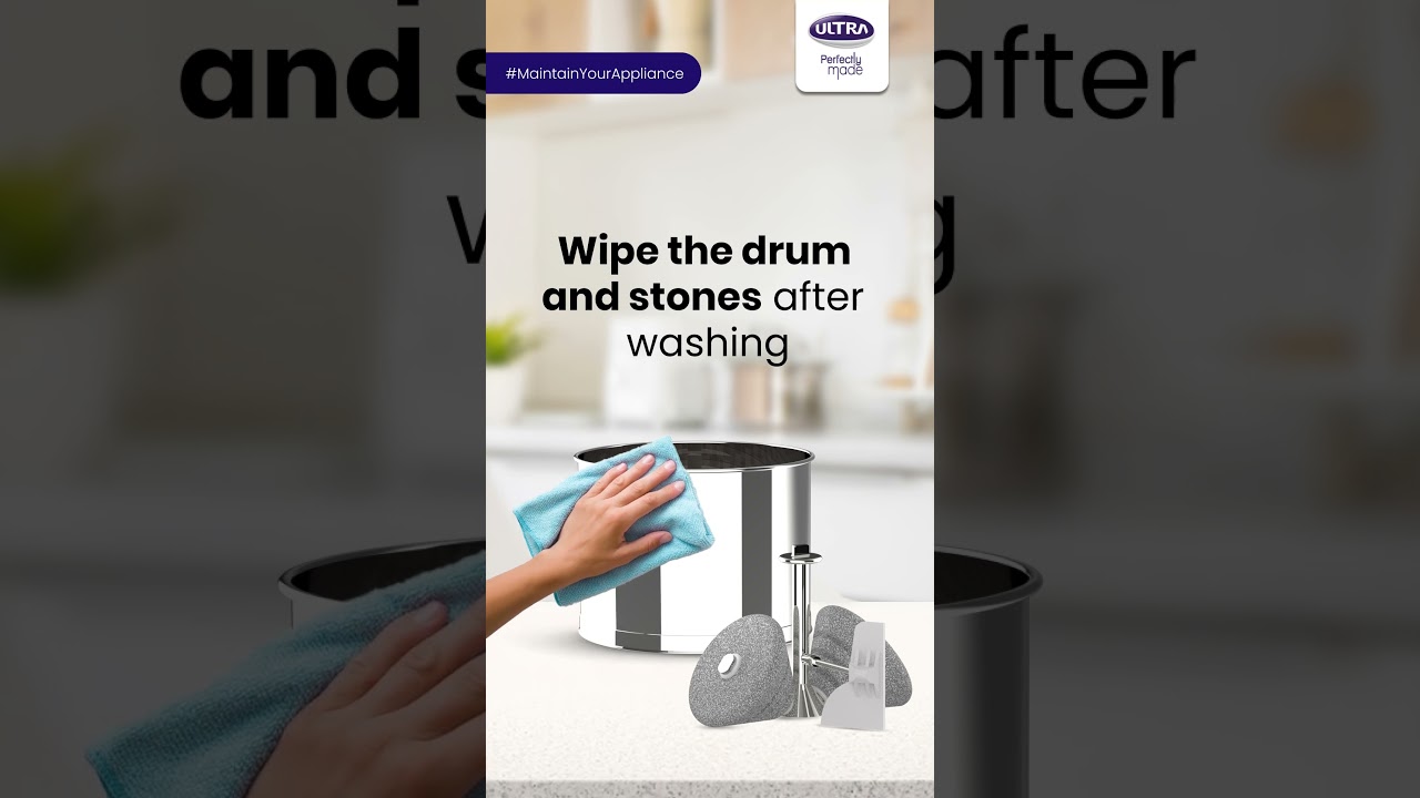 How to Maintain Your Wet Grinder | Easy Cleaning & Care Tips for Long Life | Ultra Wet Grinder Guide