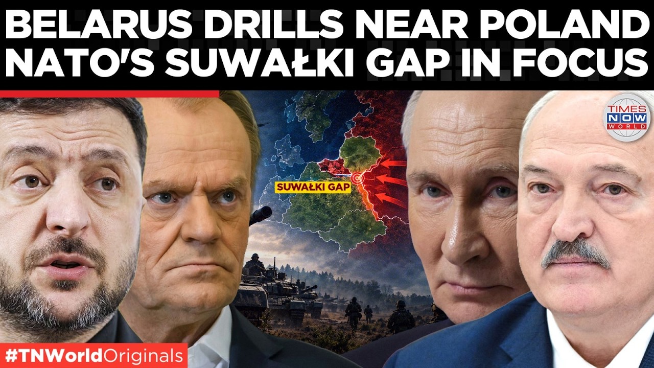 Explained: Why Belarus Launched War Drills Near NATO's Border & Why the Suwałki Gap Matters