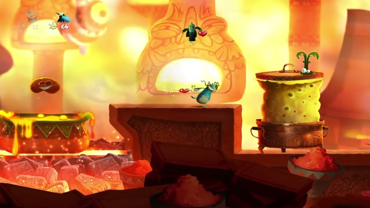 Rayman Legends Coop #6 - On finit les Origins