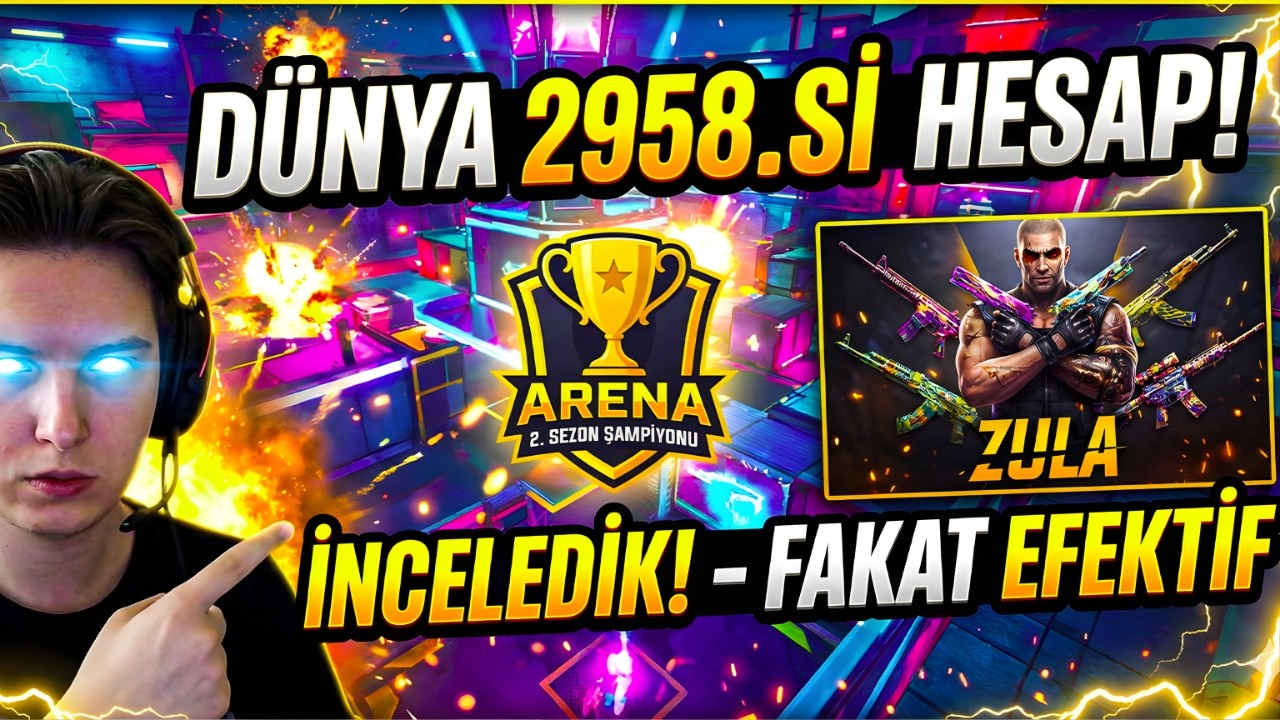 DÜNYA 2958.Sİ HESAP! 🏆 ARENA 2. SEZON ŞAMPİYONUNUN HESABINI İNCELEDİK!