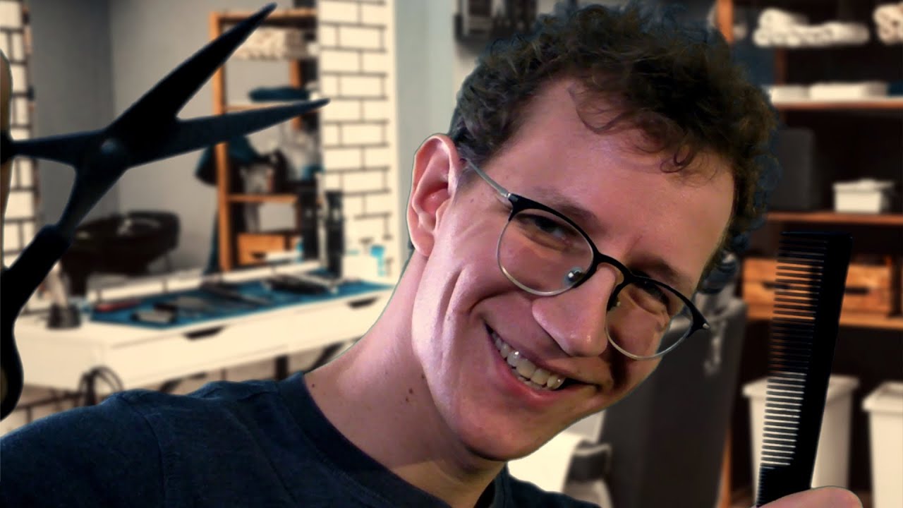 ASMR No Talking Haircut Barbershop Roleplay