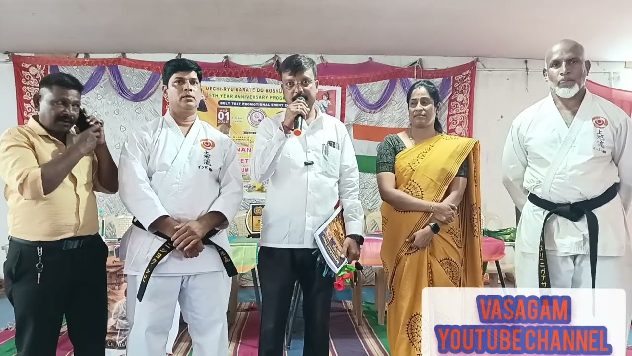 திருவொற்றியூரில் கராத்தே போட்டி ஆண்டு விழா சிறப்பாக நடைபெற்றது