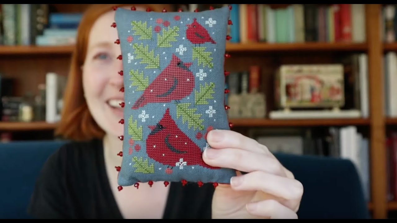 Flosstube: Ornamentations #75 - Christmas in July, a finish parade, and the Britomart sampler!