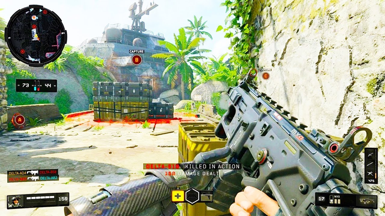 Black Ops 4: Multiplayer Gameplay - NEW MODE - Control w/ Firebreak Specialist | Chaos