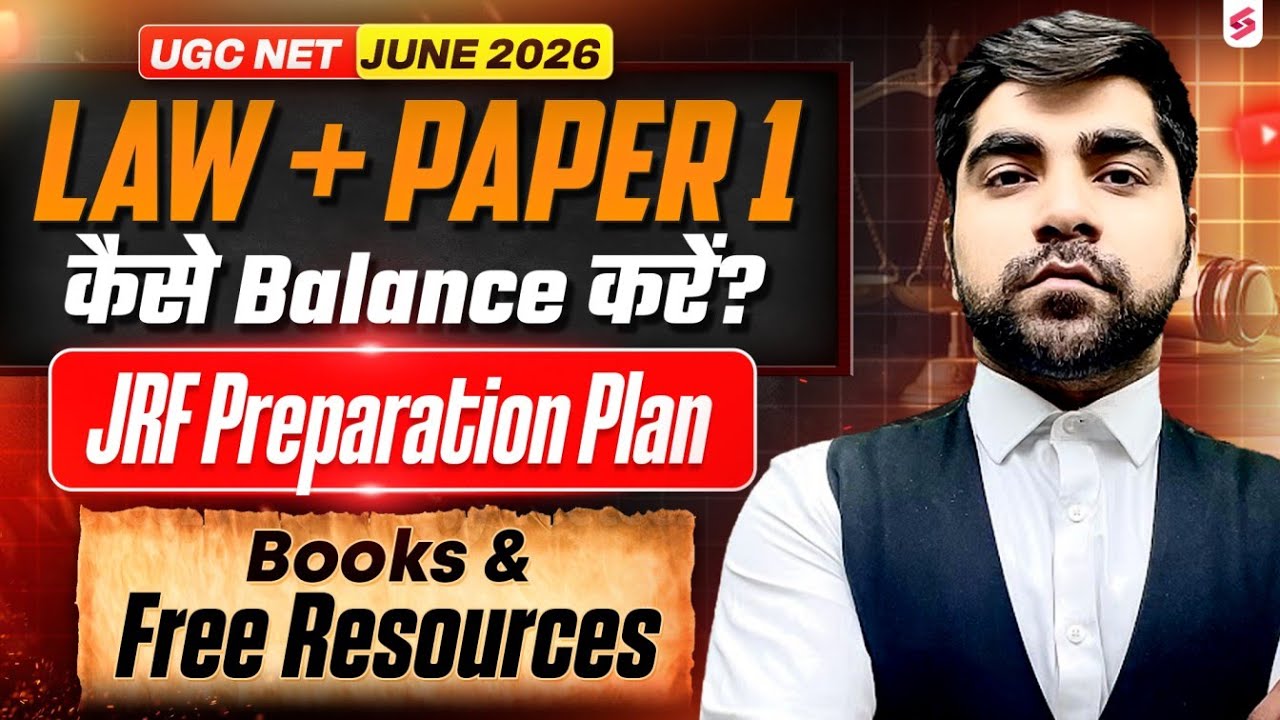 UGC NET JUNE 2026 | UGC NET LAW Preparation | UGC NET Law JRF Preparation Strategy | Karan Sir