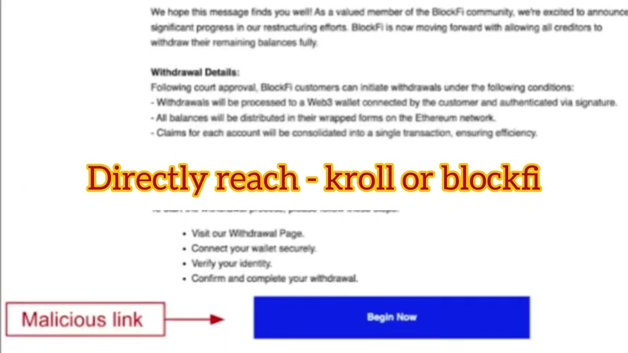 BlockFi Email Scam | New Phishing Scam