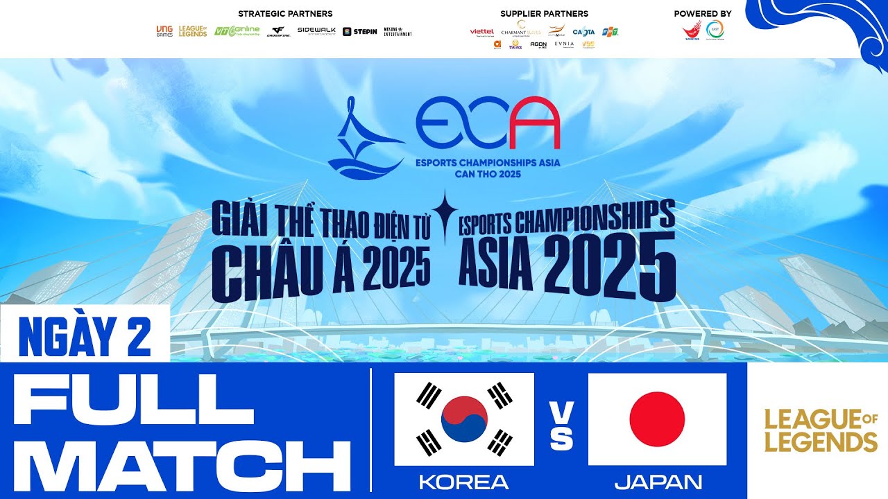 Hàn Quốc vs Nhật Bản - Vòng Bảng | ECA 2025