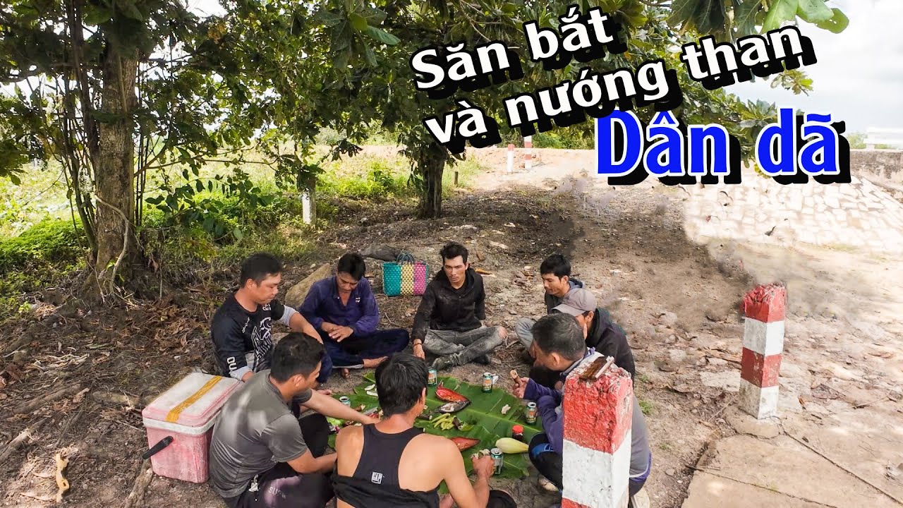 Bắt được 2 Con Rắn siêu to, mấy anh em nướng than và thưởng thức | TGSB #973