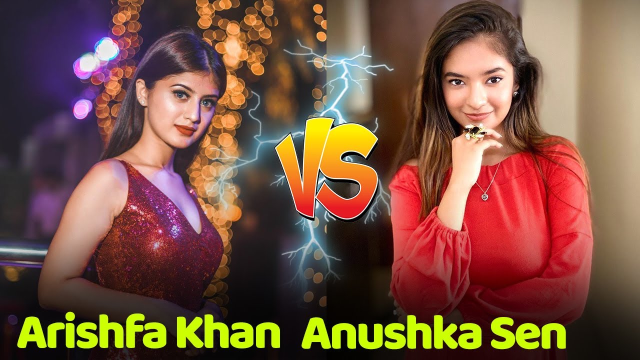 Arishfa khan vs Anushka Sen | All LIKEE and Tik Tok Videos Comparison