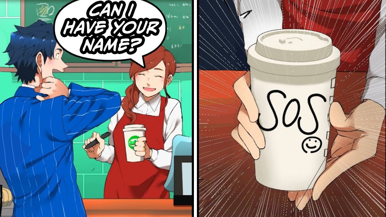 This beautiful employee asked me for my name… but she wrote “SOS” on the cup instead